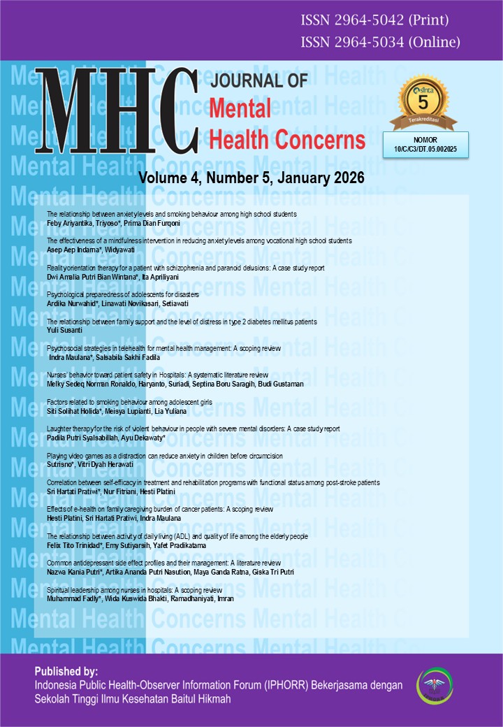 Archives | JOURNAL OF Mental Health Concerns